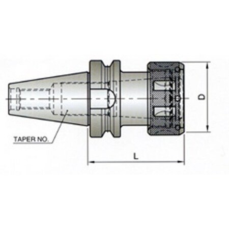 Yg-1 Tool Bt50 150Tg Collet Chuck UI052